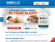 Tablet Screenshot of ambislim.com